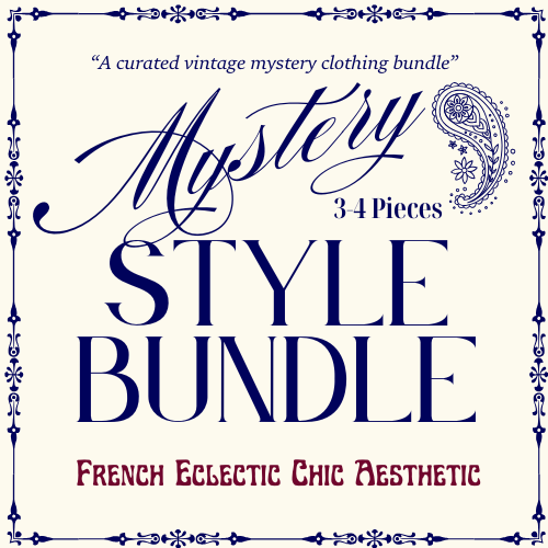 Mystery Bundle: French Eclectic Chic Aesthetic