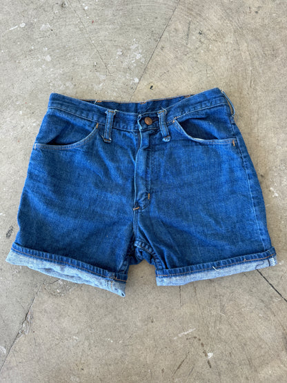 Maverick Long Inseam Denim Shorts- 28" Waist