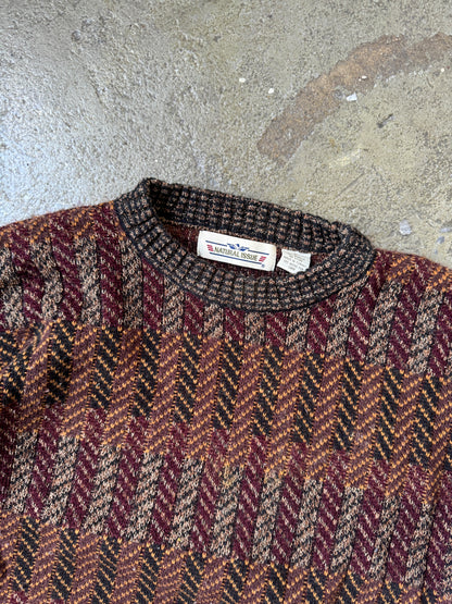 80's Multicolor Sweater -L