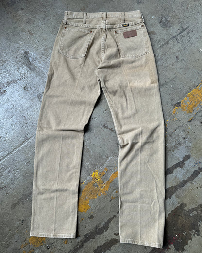 Wrangler Cowboy Cut Light Sand Denim - 31x34