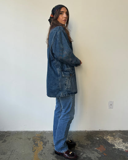 St. John's Bay Denim Barn Jacket - M