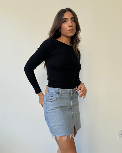 Levi's Remade Denim Mini Skirt - 4/6