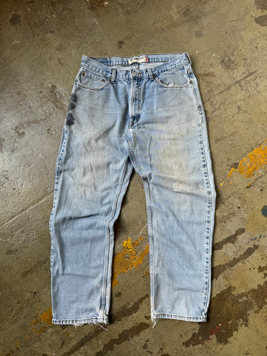 00's Distressed Inkstain Levi's 550 - 36x32