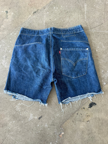 Vintage Levis Long Inseam Shorts - 28"