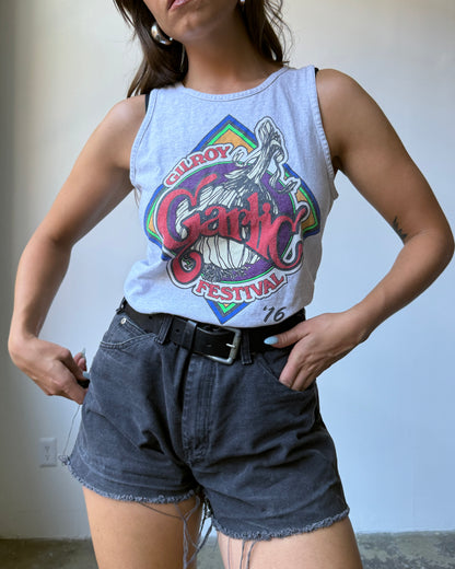 2016 Garlic Festival Graphic Tank- S