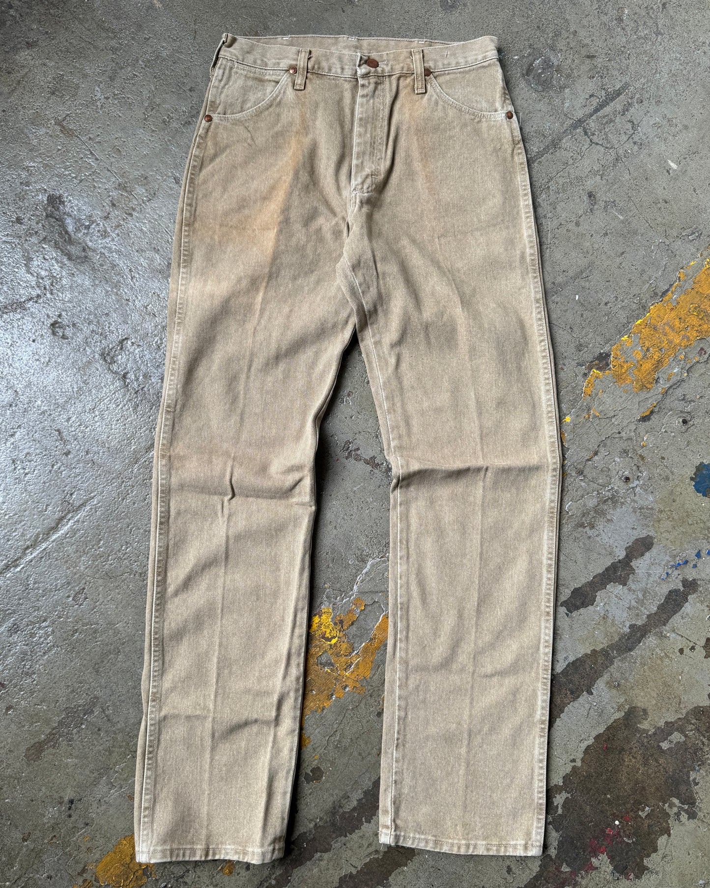 Wrangler Cowboy Cut Light Sand Denim - 31x34