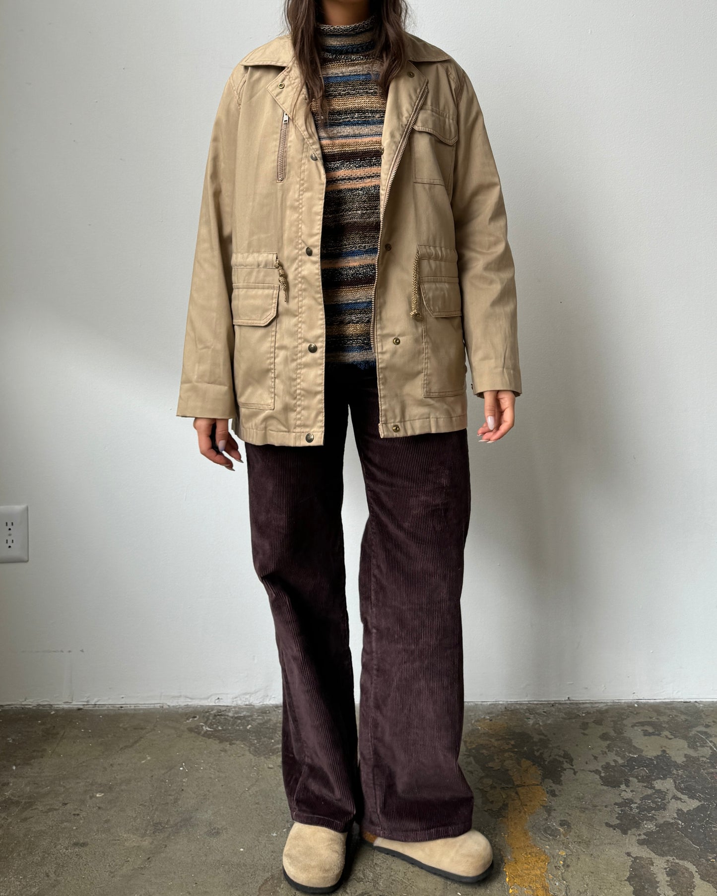 70's Neutral Field Jacket- M