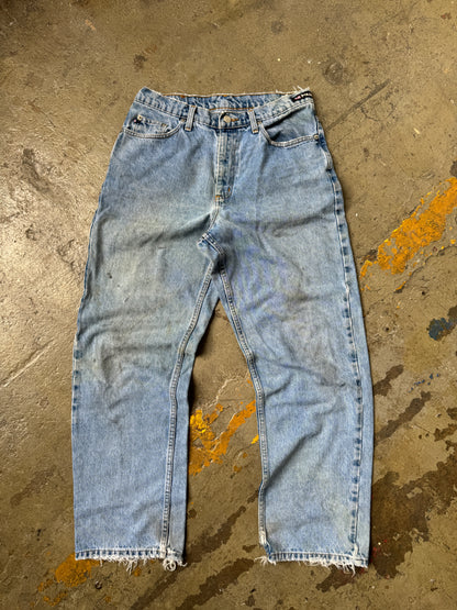 90's Thrashed Ralph Lauren Polo Jeans Co "67" Loose Fit Jeans - 30x30