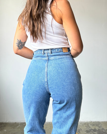 80's Western Yoke High Waisted Denim - 27"