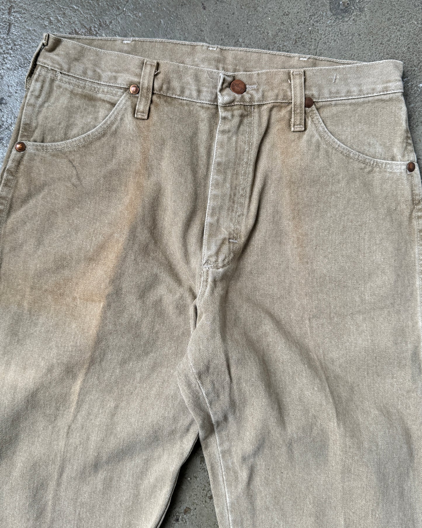 Wrangler Cowboy Cut Light Sand Denim - 31x34