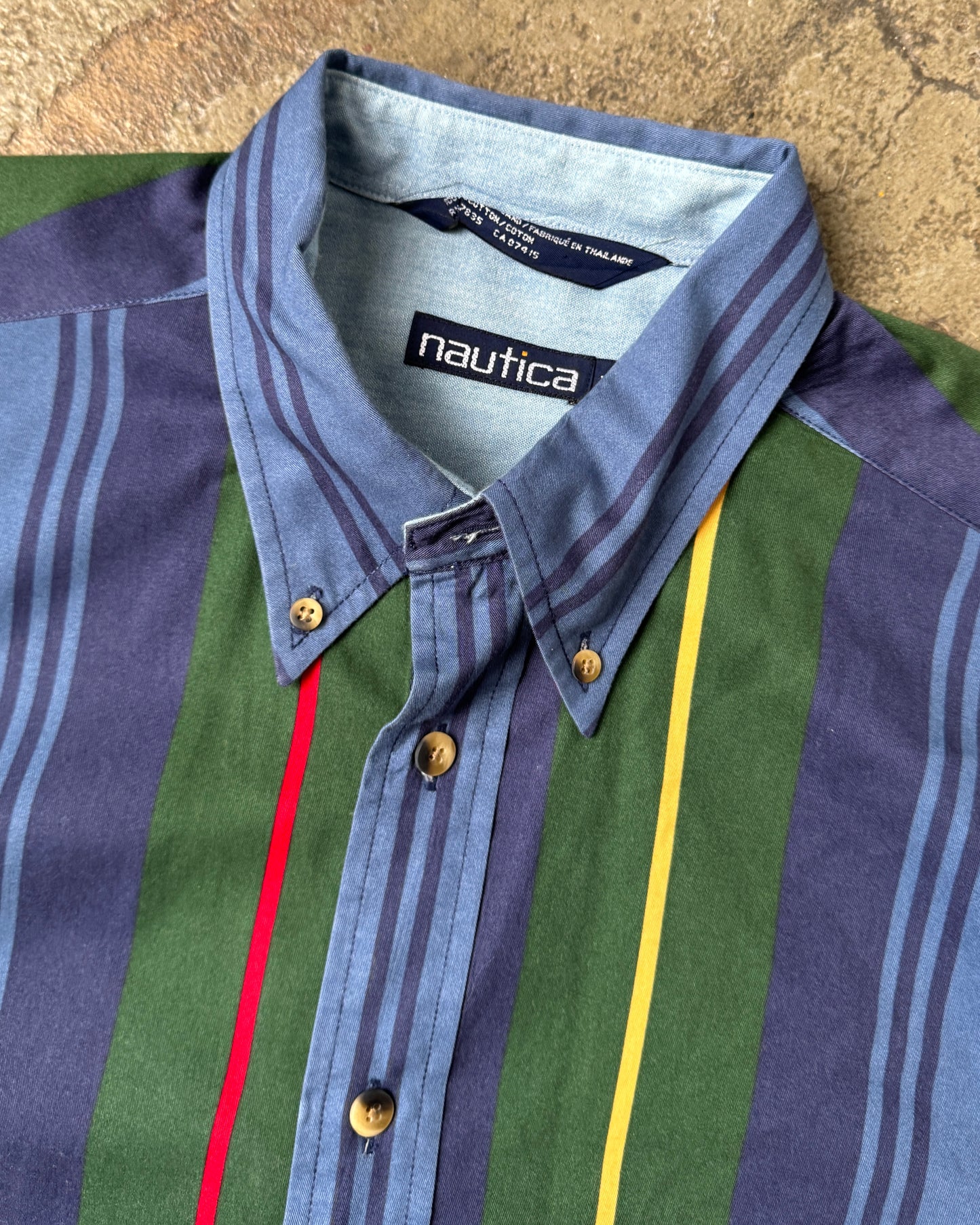 90's Nautica Button Down - L