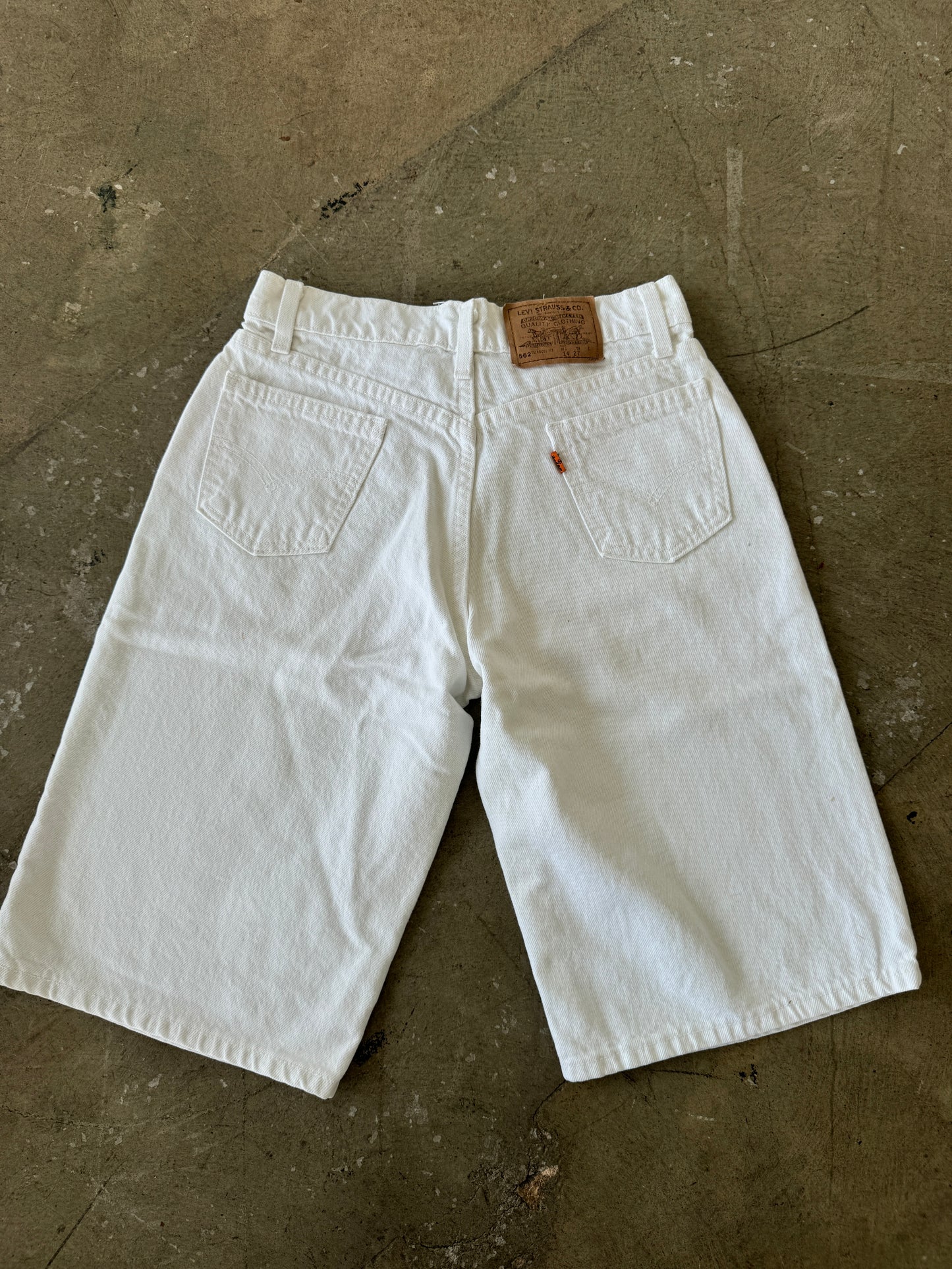 Levi's Orange Tab 562 Long Inseam Shorts-26"