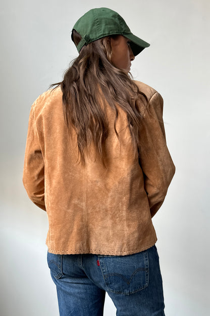 90’s Suede Jacket - L