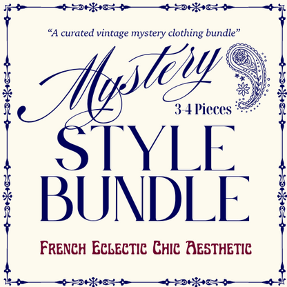 Mystery Bundle: French Eclectic Chic Aesthetic