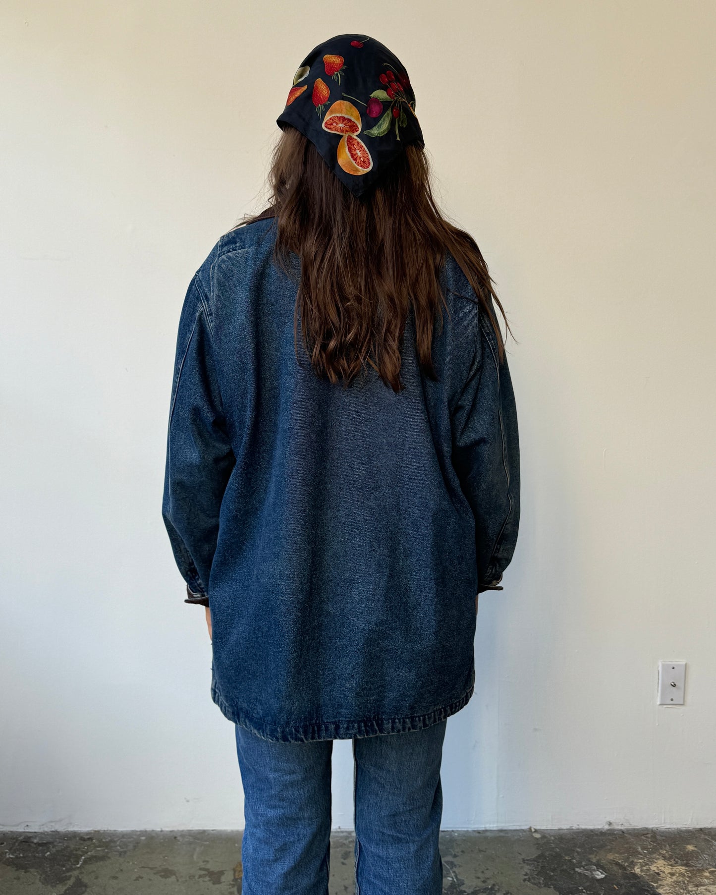 St. John's Bay Denim Barn Jacket - M