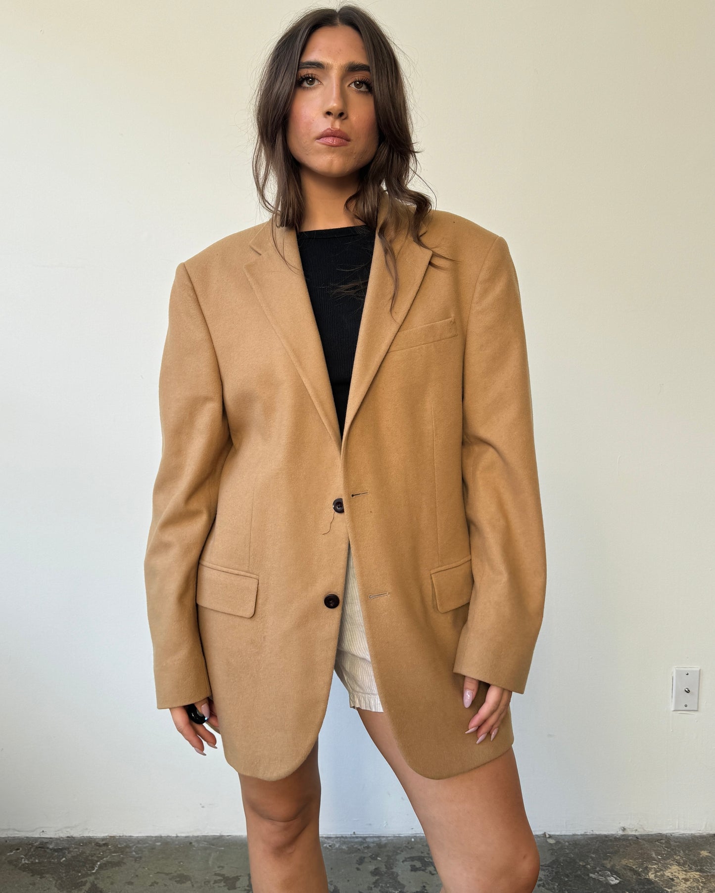 Oscar De La Renta Cashmere Blazer