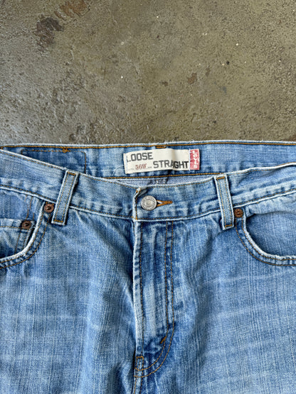 00's Distressed Levi's 569 - 30x30