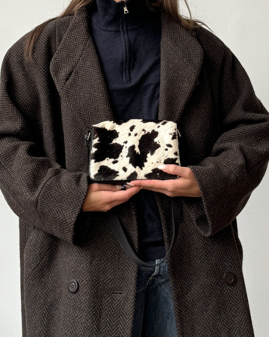 The Limited Genuine Cowhide Print Mini Bag