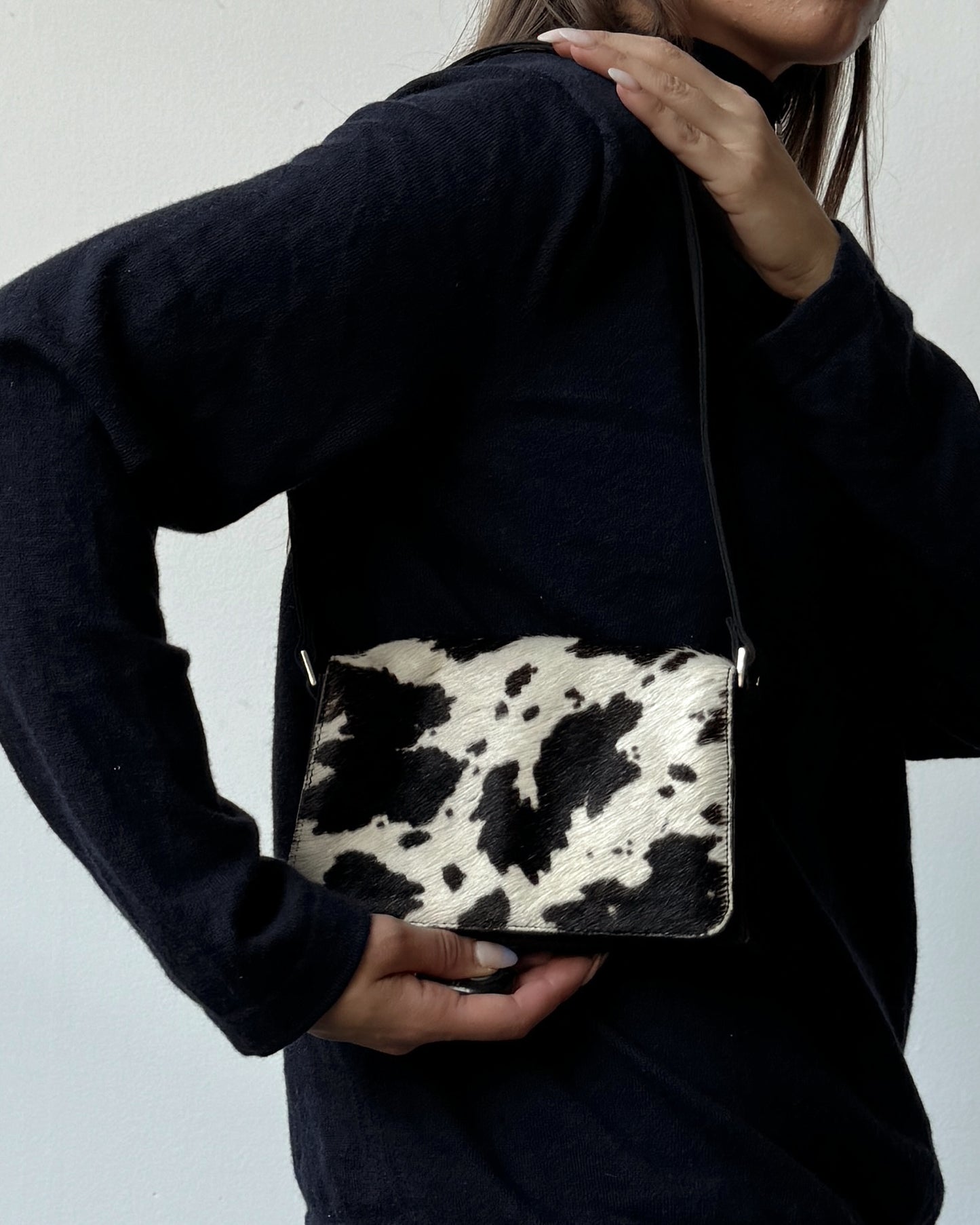 The Limited Genuine Cowhide Print Mini Bag